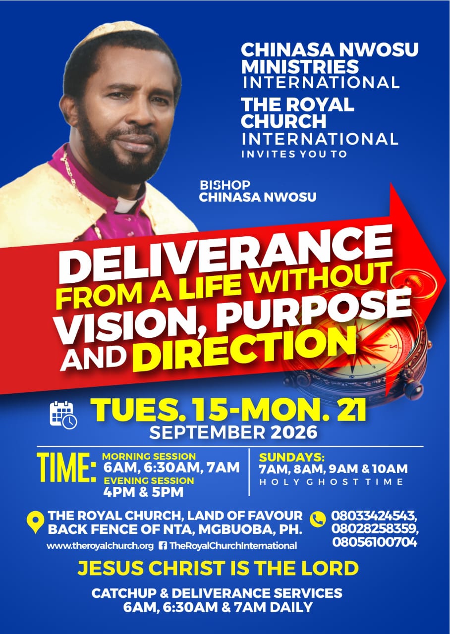 Deliverance from a life without vision, purpose and direction